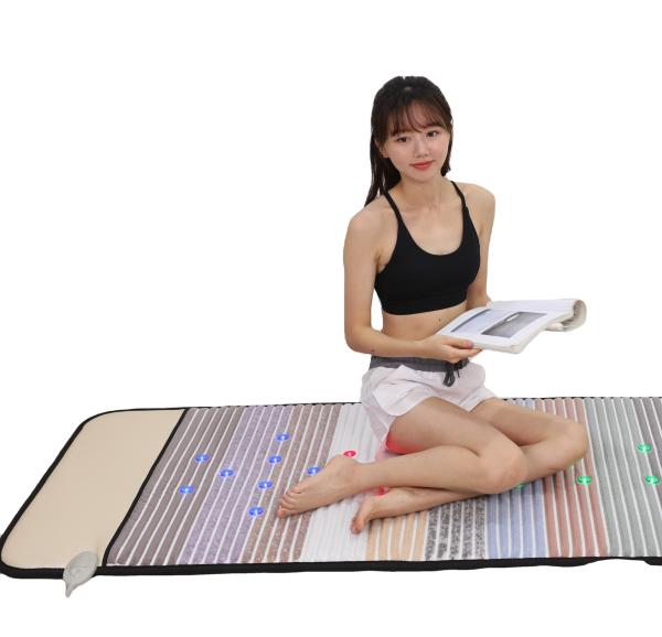 PEMF thermique Mat de chauffage infrarouge lointain Cristal d'améthyste avec contrôleur