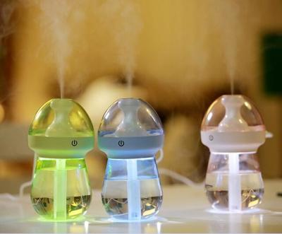 240ml Cute Water Bottle Humidifier Cool Mist Humidifier Baby Humidifier For Home