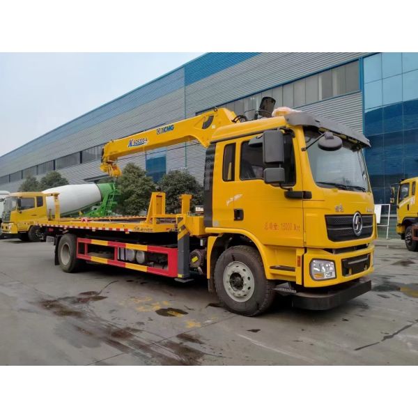 HOWO 4X2 Road Recycling Flatbed Trailer for Sale