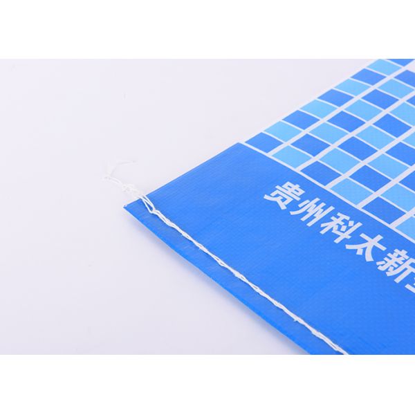 Plastic Woven Polypropylene Sacks , Custom Plastic Bags For Chemistry Packaging Industry