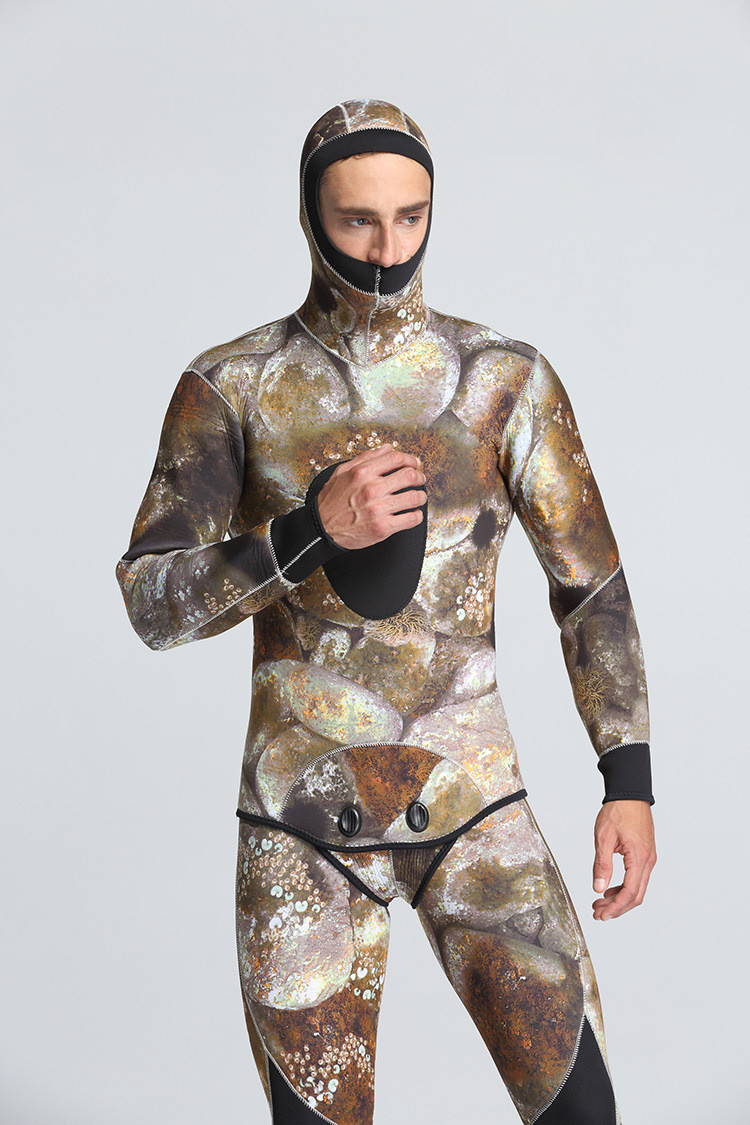 Толщина мокрой одежды Antiwear 3mm скубы взрослых Ultrastretch
