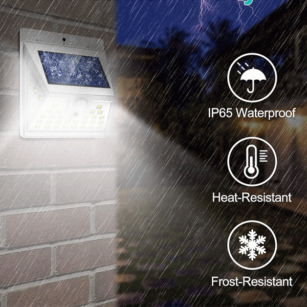 3 Modes IP65 3.7V Outdoor Solar Spot Lights Waterproof Heat Resistance