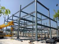 Construções de estruturas pré-fabricadas de aço de alta altura Casas de estrutura para as Maldivas Usar materiais isolantes