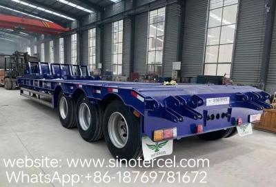 Low Bed Semi Trailer With Mechanical Suspension