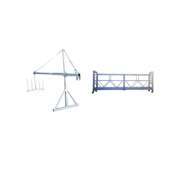 Chimney maintenance platform modular temporary ZLP630 ZLP800 building gondola system