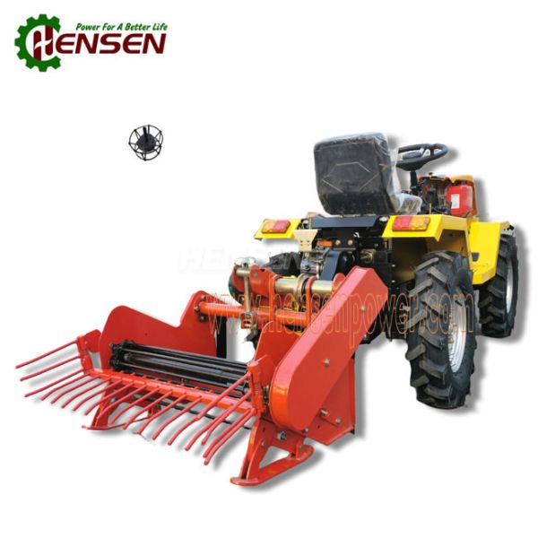 CE Diesel Mini Tractor With Potato Harvester Small Utility Tractors