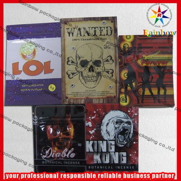 Home Herbal Incense Packaging