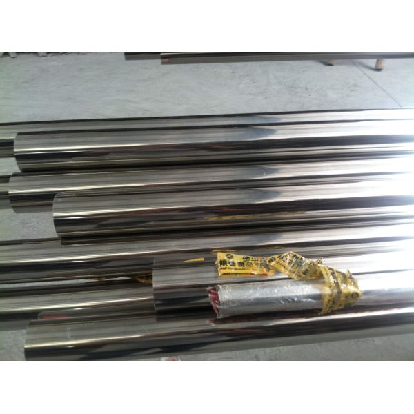 201 304 polish finished stainless steel welded pipe for decoration , 201 stainless steel welded pipe