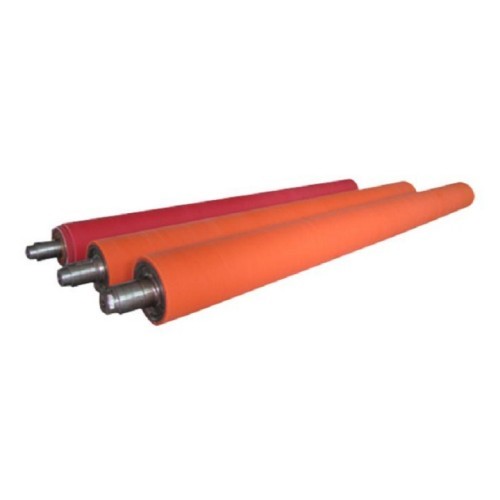 Industrial Rubber Roller with High Operating Speed and Temperature EPDM Coated for Long Life Span