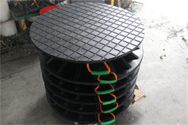 Portable Temporary HDPE Round Outrigger Pads Mobile Truck Plastic Foot Pads
