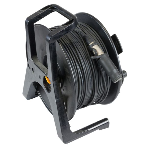 PC Пластиковый PCD380 Развертываемый тактический волоконно-оптический кабельный ролик Неразрывный пустой кабельный барабанный барабан