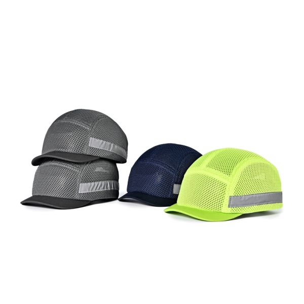 Short Brim Safety Bump Cap Baseball Style With CE EN812 guangzhou supplier