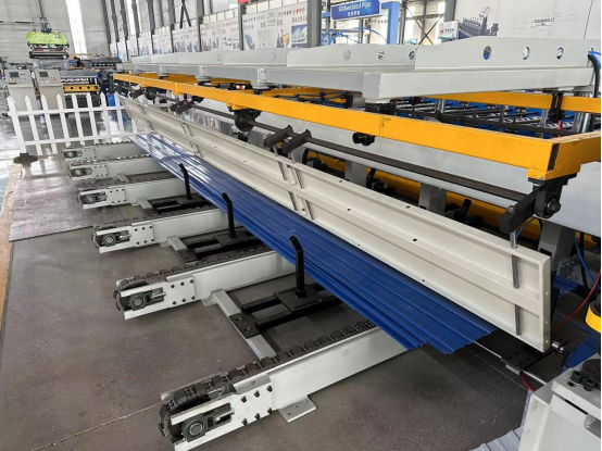 36 Inch Wide Interconnected Metal Panels Forming Machine Best Choice For PBR Panel Metal Roofing