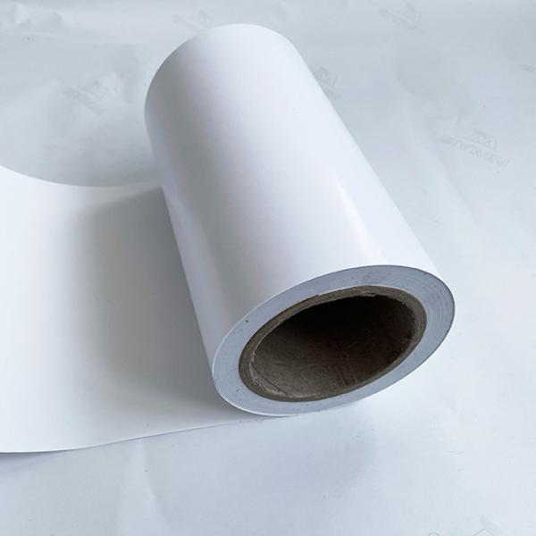 1080mm White Glossine Liner 64GSM Pharmaceutical Labels