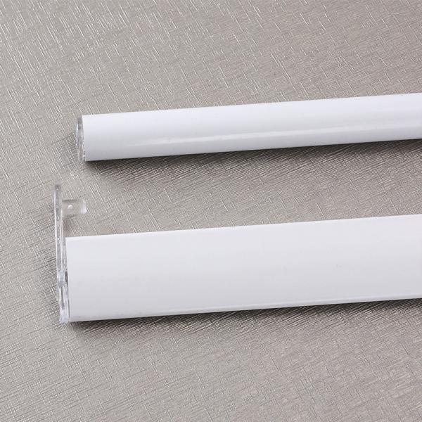 Get the Best Finish for Your Zebra Blinds with Our Custom Color Aluminum Bottom Rail Available in White or Custom Color