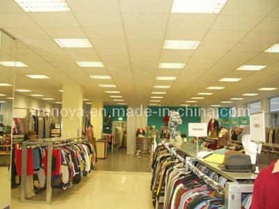 600*600mm Revestimento por pulverização acústico Fibra de lã mineral Caixa de telhado de azulejos para decoração