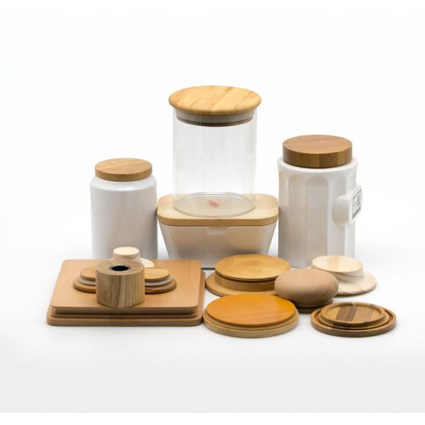 Capa de madera para la taza de botella