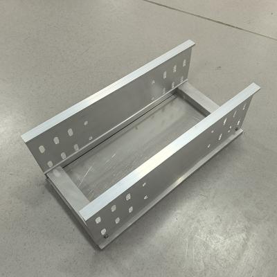 Anodizing Aluminum Cable Tray Wall Mounted Or Floor Mounted For Easy Installation