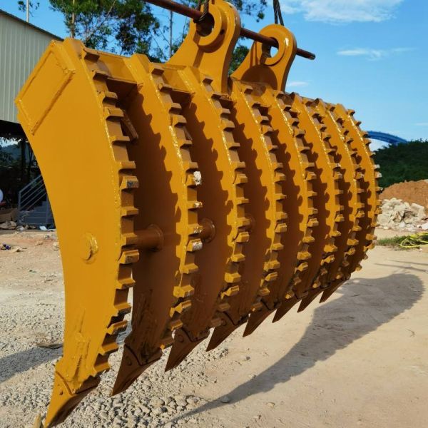Mini Excavator Root Rake Bucket Customized High Quality Factory Direct Attachment