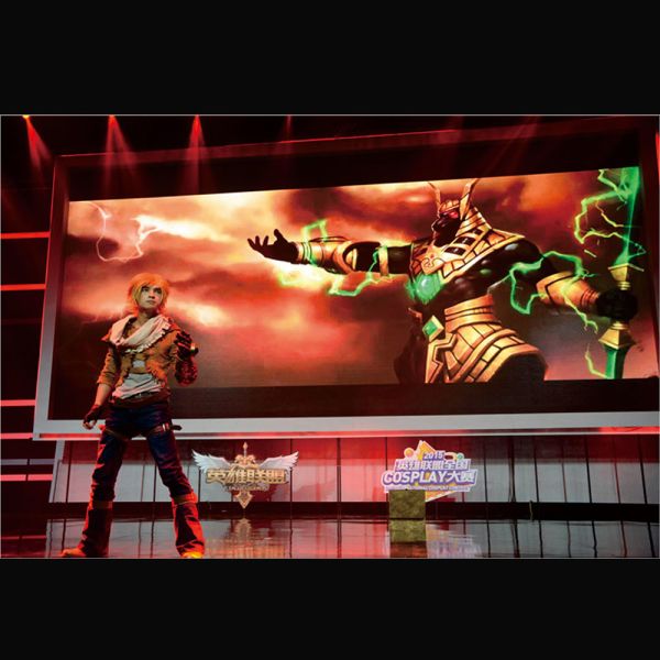 Pequeña pantalla LED de pantalla de vídeo de alta resolución de P2 para interiores