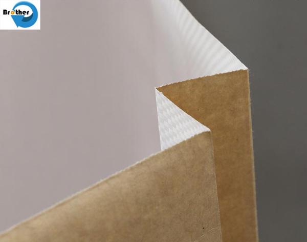 Kraft Paper Laminated PP Woven Bag, Kraft Paper Sack Bags with PP Woven Laminated for Packing Flour, Powder Chemical
