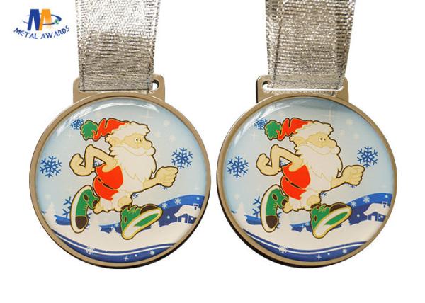 70*3MM Santa Claus Stock Medals For Christmas