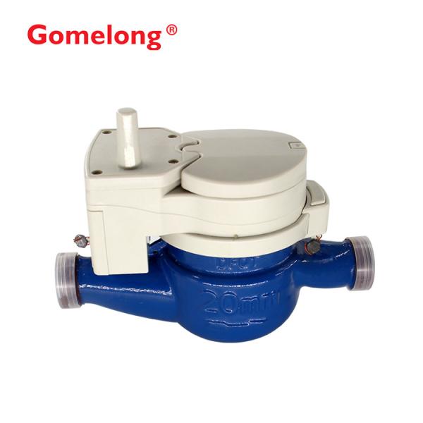 Mauritius Electronic Valve Controlled on / off Remote Reading Prepayment STS pulse  Water Meter