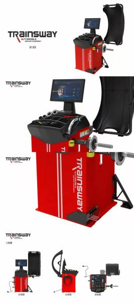Luxury Tire Balancing Wheel Balancer ZH818 with Working Noise 70db A from Trainsway