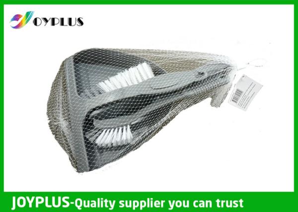 Portable Household Cleaning Brushes / House Washing Brush Grey Color