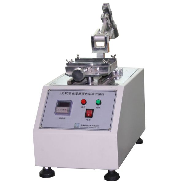 ISO-11640 IULTCS Leather Rubbing Color Fastness Tester Cycles Of Reciprocating SATRA TM173