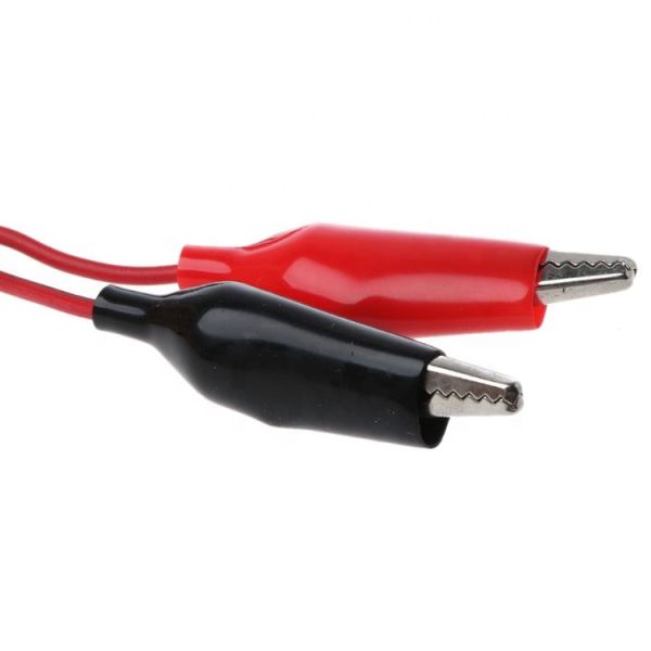 Crocodile Clamps Alligator Clip to USB A Female Test Wire Adapter Cable
