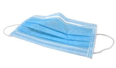 Cone Disposable Protective Mask , Comfortable 4- Ply Disposable Earloop Face Mask For Dust