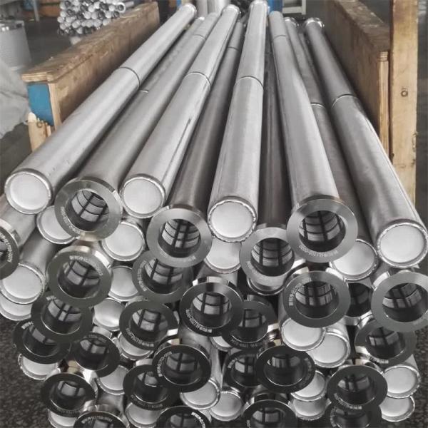 Sintered Metal Fiber Felt Hot Gas Filter Element For Dust Removal