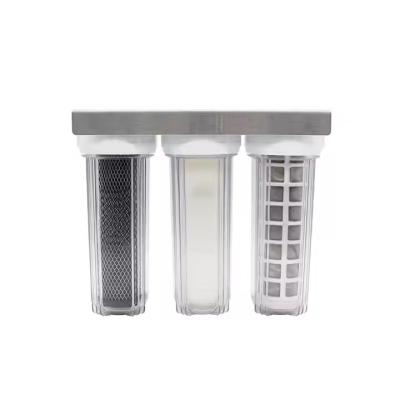 Household Kitchen Direct Drinking Water Purifier Three Stage For Chlorine Removal