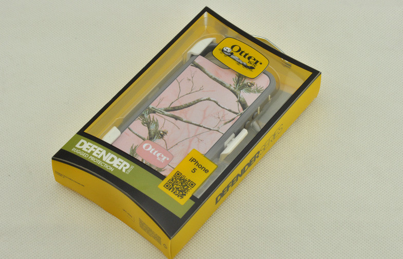 Realtree Camo Ottered Outer Box Phone Cases TPE Silicon For Iphone 5