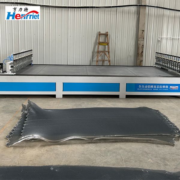 220V Honeycomb Panel Production Line Automatic Honeycomb Core Stretching Machine