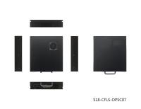 IBoard Portable Interactive Flat Panel Noir Mini intégré OPS I7 I5 Génération Intel Core