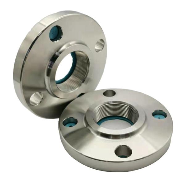 ASME B16.5 Slip On Flange Forged Stainless Steel PN10 Flat Welding Flange