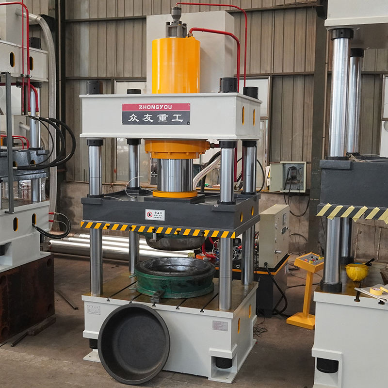 315 Ton Four-column Three-beam Hydraulic Press  YQ32  PP PE PVC Plastic Basin Moulding Machine