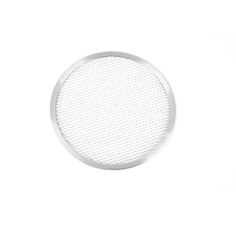 15-дюймовый круглый сетчатый лоток для пиццы, перфорированный противень для пиццы, алюминиевый противень для выпечки экрана для пиццы, противень для выпечки