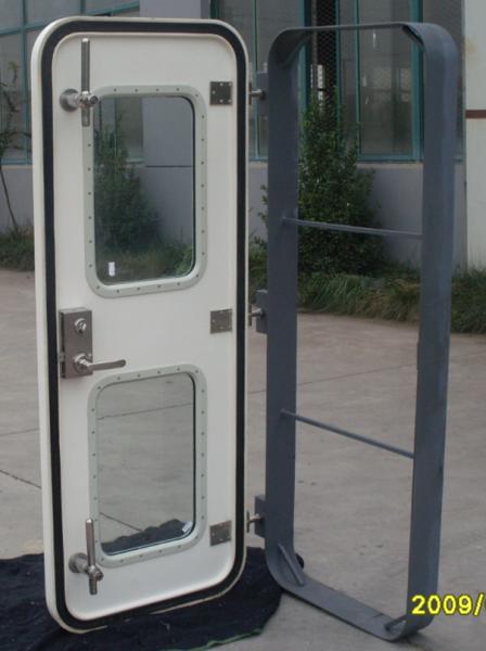 Portas marinhas impermeáveis de plástico reforçadas com fibra de vidro