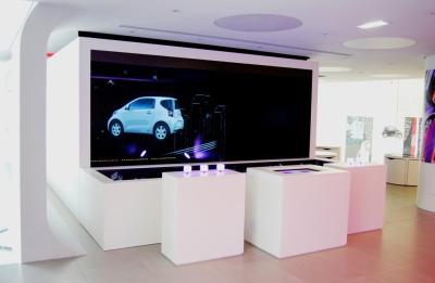 Musion Projection System 3D Holographic Display Eyeliner Foil Pepper Ghost Hologram