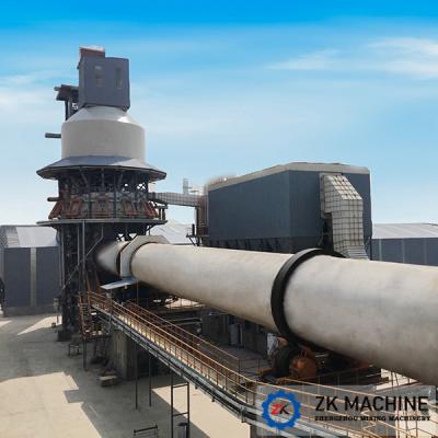 Planta de produção ativa da cal de pega rápida 200TPD em Irã
