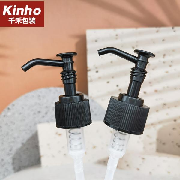 Long Nozzle Plastic Lotion Pump Liquid Bottle Hand Soap Dispenser Pump With Screw Lock