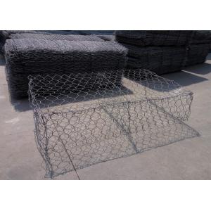 Galvanized Gabion Baskets 2.0-4.0mm Wire Hexagonal Mesh