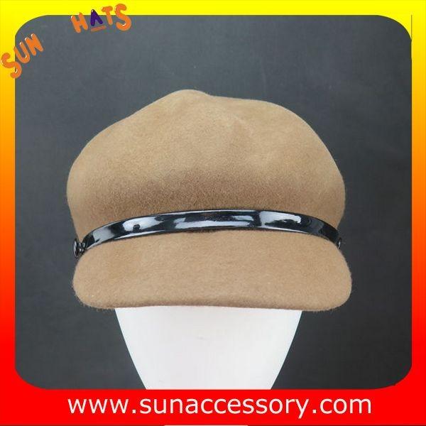2275 Sun Accessory customized fashion winter wool felt cowboy hats  ,women hats and caps wholesaling