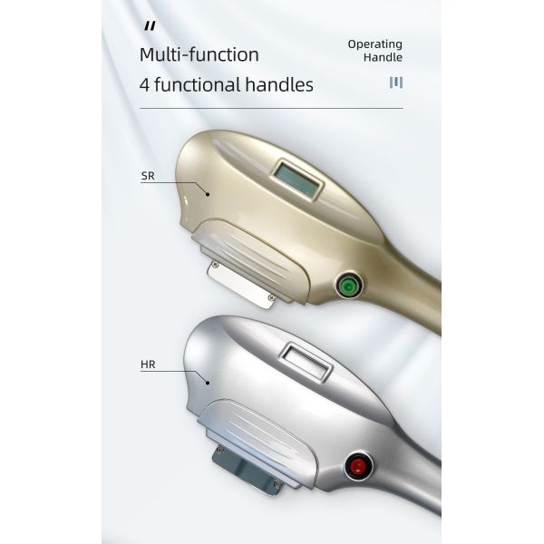 4 в 1 многофункциональная Ipl RF лазерная косметическая машина для удаления татуировки волос