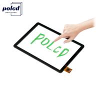 Polcd 10,1 pulgadas GT9271 de forma cuadrada de vidrio 800x1280 capacitivo panel de pantalla táctil para el automóvil industrial