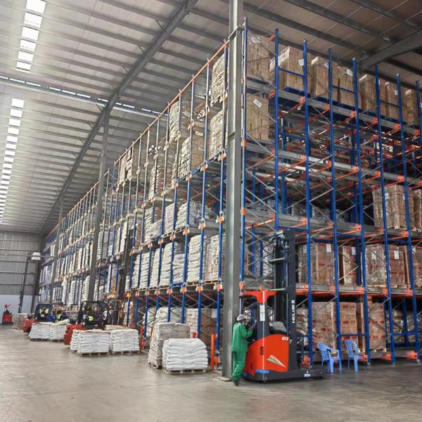 B50: Radio Shuttle Pallet Racking Warehouse Storage Four Entry Way Shuttle High Speed Pallet Equipment Radio Car Racking