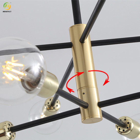 3 Head / 6 Head LED Modern Pendant Light For Restaurant Dining Room